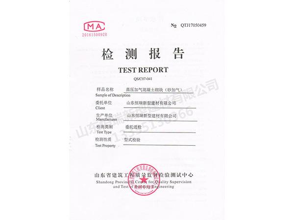 檢測(cè)報(bào)告4